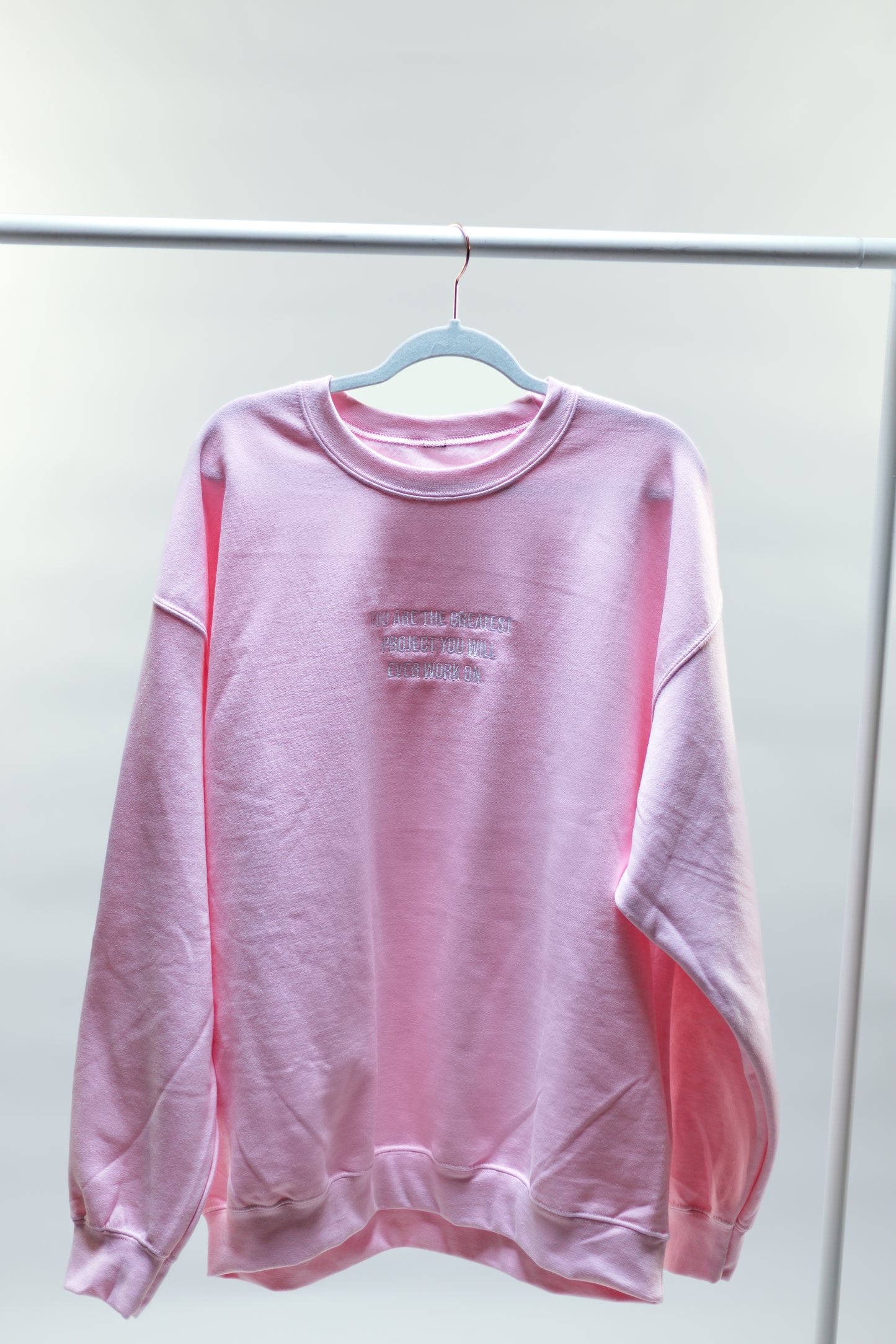 Light Pink Project You Crewneck