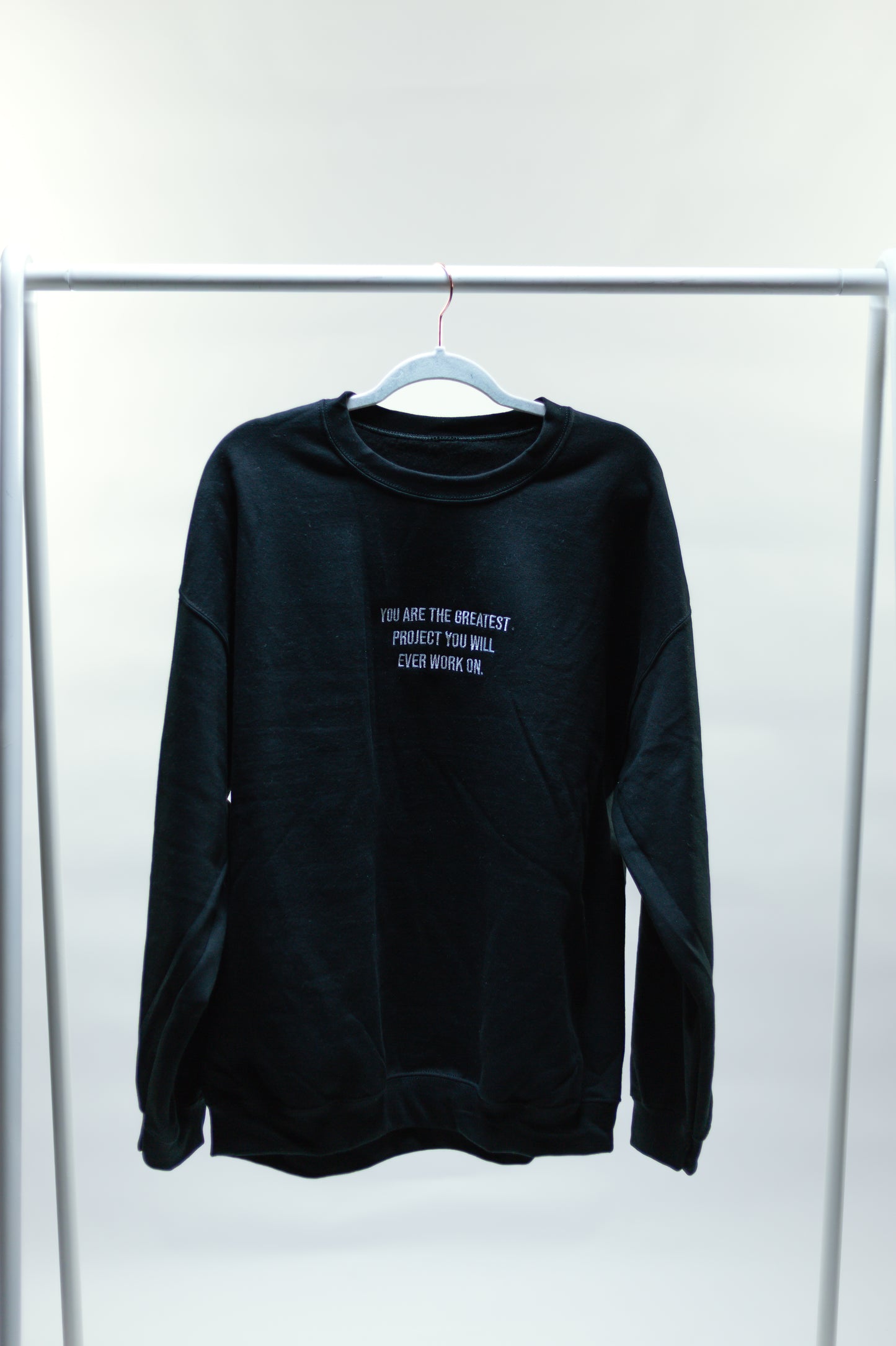 Jet Black Project You Crewneck