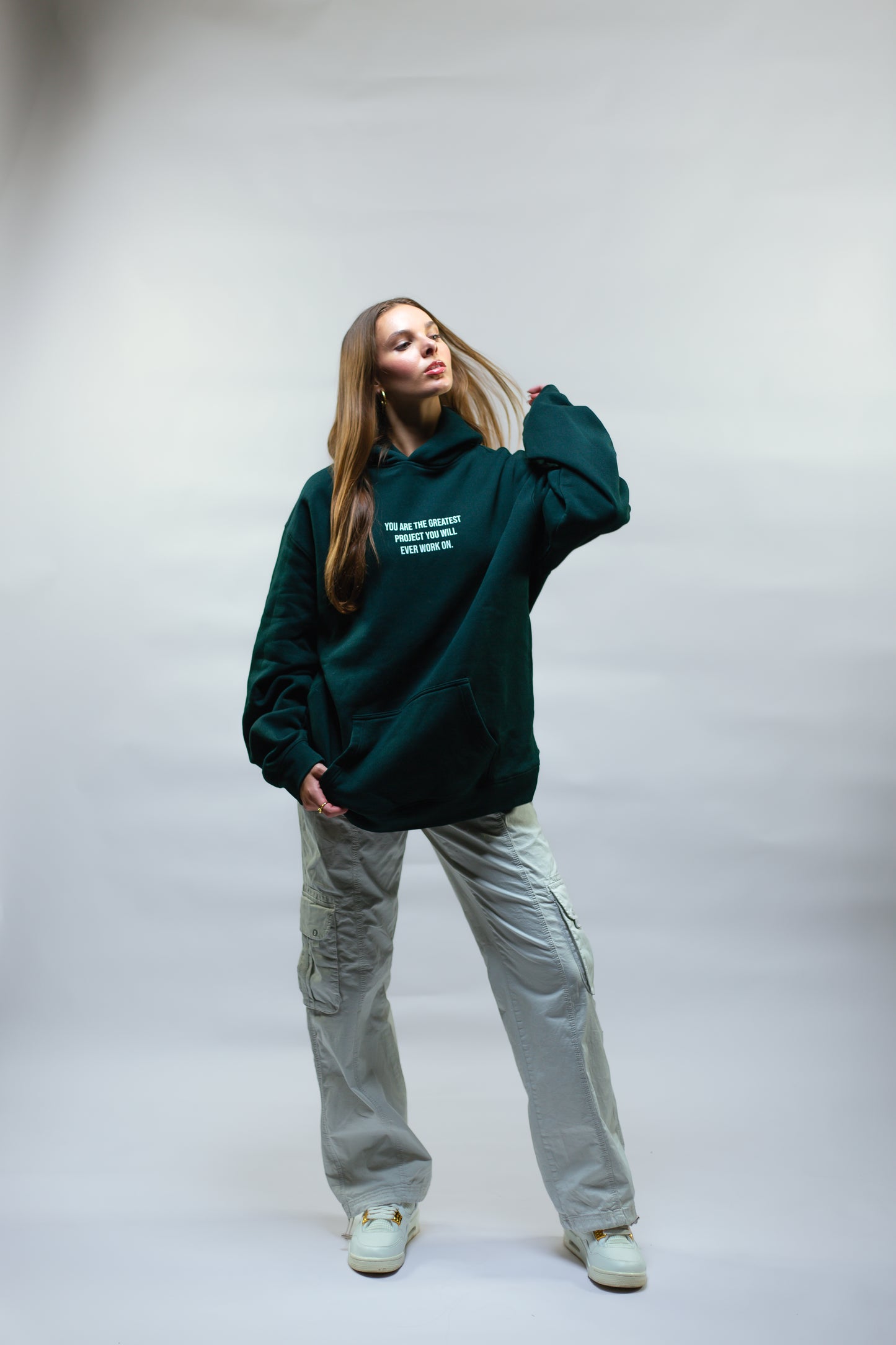 Forest Green Project You Hoodie