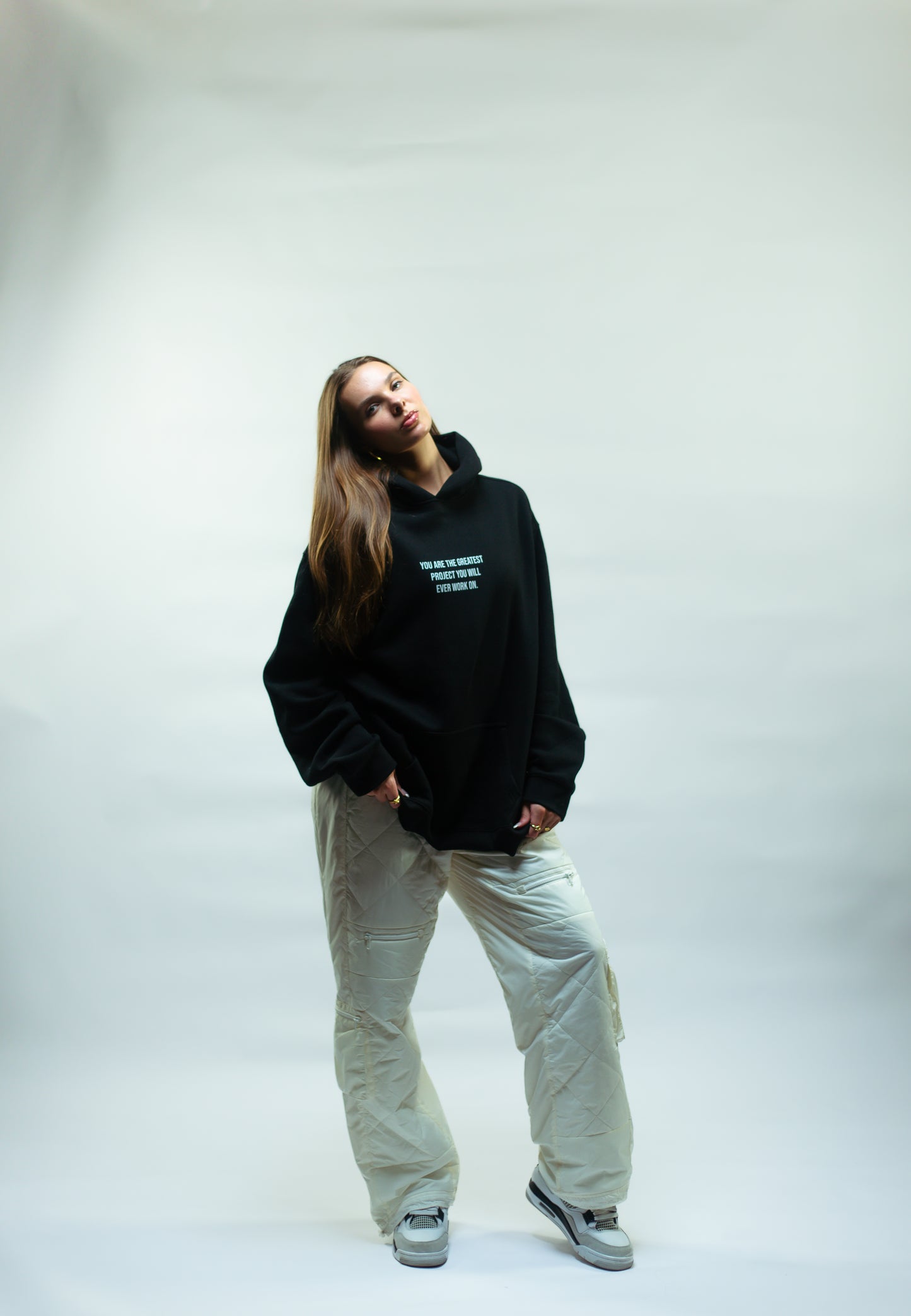 Jet Black Project You Hoodie