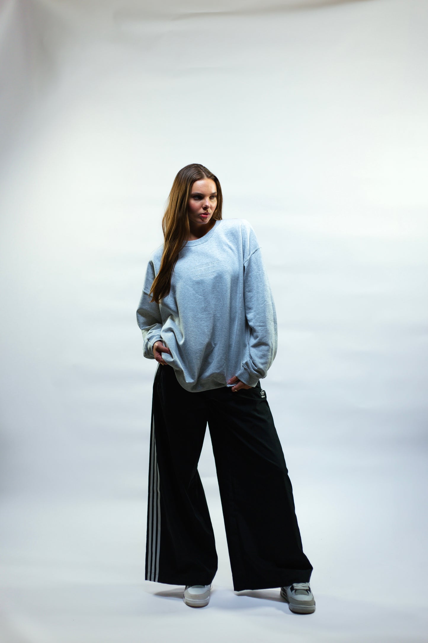 Light Grey Project You Crewneck