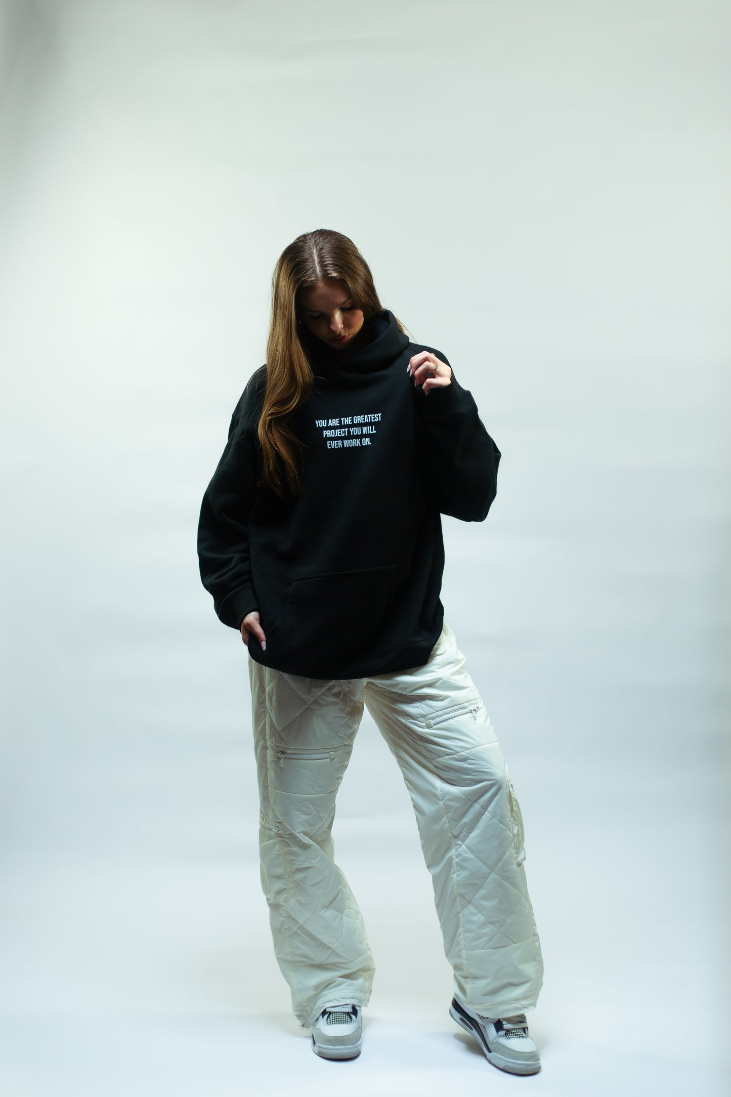 Jet Black Project You Hoodie