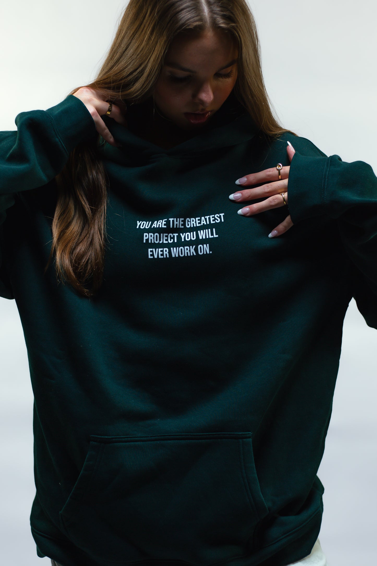 Forest Green Project You Hoodie
