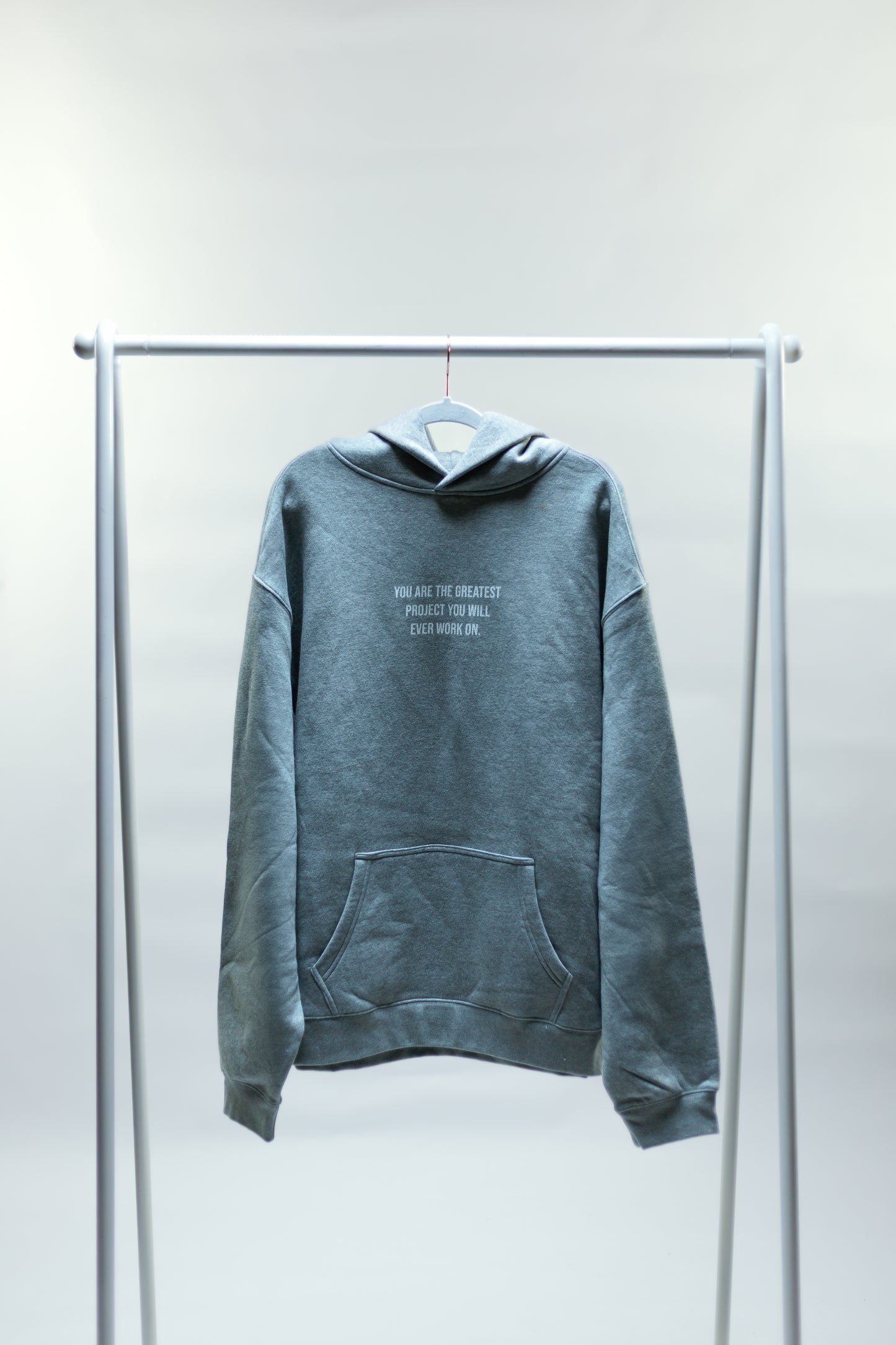 Heather Grey Project You Hoodie
